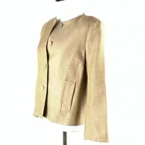 New Talbots Blazer 4p Jackie O fit with pockets - Picture 6 of 9